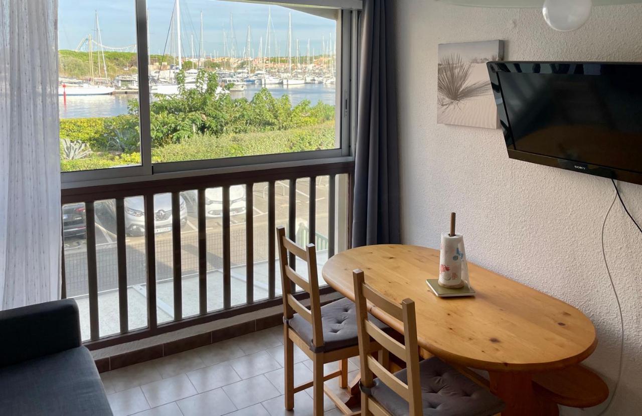 Studio Face A La Mer 4 Couchages - Gratuits Piscine Tennis Et Un Parking Prive Rare Et Tres Utile - Vue Magnifique Sur La Mer - Agreable En Toutes Saisons Ile Des Pecheurs - La Brigantine - Emplacement Et Vue Rares Au Cap D'Agde Exterior foto